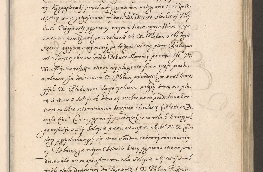 Zdjęcie nr 28 dla obiektu archiwalnego: Acta foris saecularis coram R. D. Bernardo Maciejowski, episcopo Cracoviensi, duce Severiensis ex annis 1600 - 1606.