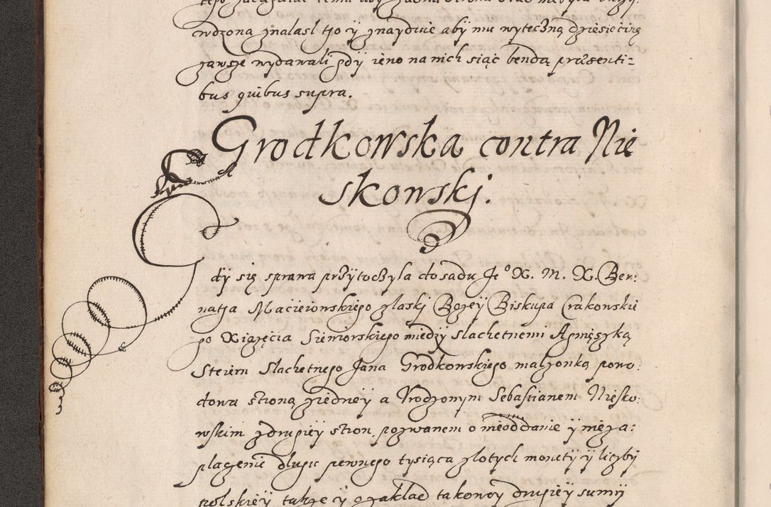 Zdjęcie nr 29 dla obiektu archiwalnego: Acta foris saecularis coram R. D. Bernardo Maciejowski, episcopo Cracoviensi, duce Severiensis ex annis 1600 - 1606.