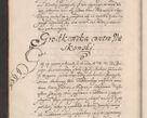 Zdjęcie nr 29 dla obiektu archiwalnego: Acta foris saecularis coram R. D. Bernardo Maciejowski, episcopo Cracoviensi, duce Severiensis ex annis 1600 - 1606.