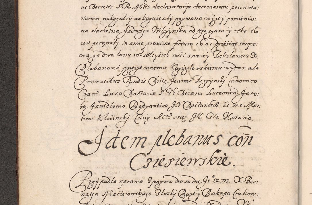 Zdjęcie nr 27 dla obiektu archiwalnego: Acta foris saecularis coram R. D. Bernardo Maciejowski, episcopo Cracoviensi, duce Severiensis ex annis 1600 - 1606.