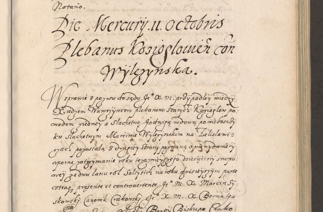 Zdjęcie nr 26 dla obiektu archiwalnego: Acta foris saecularis coram R. D. Bernardo Maciejowski, episcopo Cracoviensi, duce Severiensis ex annis 1600 - 1606.