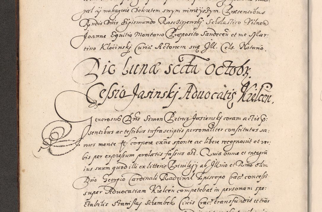 Zdjęcie nr 25 dla obiektu archiwalnego: Acta foris saecularis coram R. D. Bernardo Maciejowski, episcopo Cracoviensi, duce Severiensis ex annis 1600 - 1606.