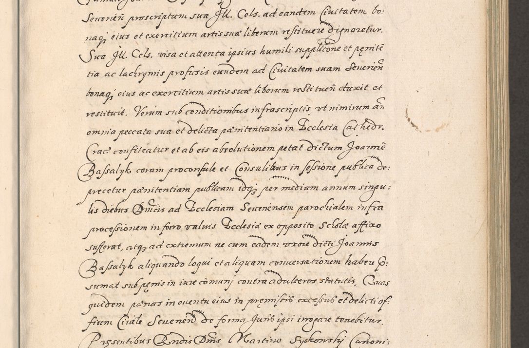 Zdjęcie nr 20 dla obiektu archiwalnego: Acta foris saecularis coram R. D. Bernardo Maciejowski, episcopo Cracoviensi, duce Severiensis ex annis 1600 - 1606.