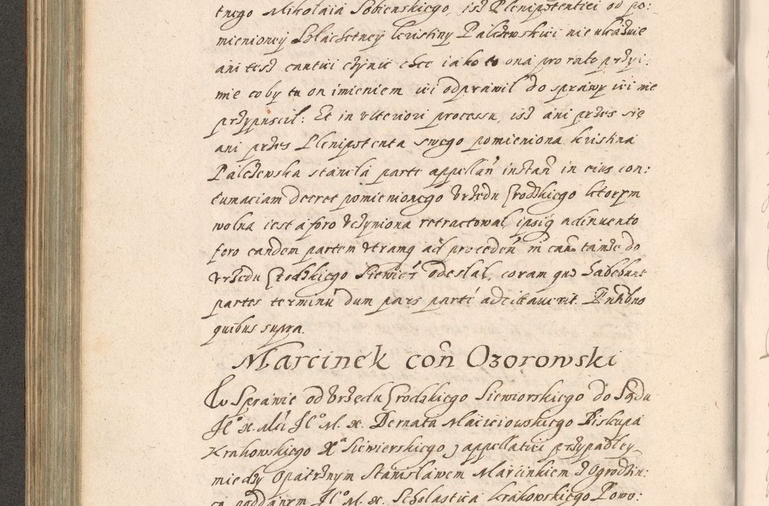 Zdjęcie nr 307 dla obiektu archiwalnego: Acta foris saecularis coram R. D. Bernardo Maciejowski, episcopo Cracoviensi, duce Severiensis ex annis 1600 - 1606.