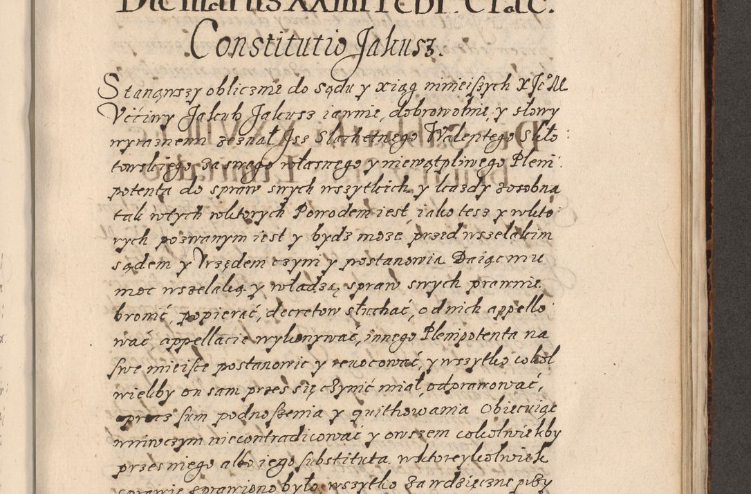 Zdjęcie nr 602 dla obiektu archiwalnego: Acta foris saecularis coram R. D. Bernardo Maciejowski, episcopo Cracoviensi, duce Severiensis ex annis 1600 - 1606.