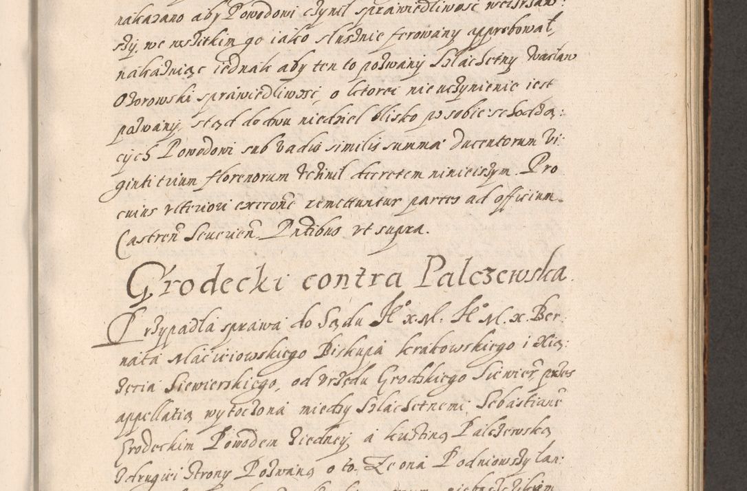 Zdjęcie nr 308 dla obiektu archiwalnego: Acta foris saecularis coram R. D. Bernardo Maciejowski, episcopo Cracoviensi, duce Severiensis ex annis 1600 - 1606.