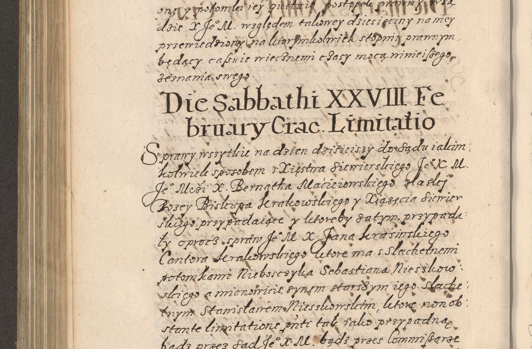Zdjęcie nr 603 dla obiektu archiwalnego: Acta foris saecularis coram R. D. Bernardo Maciejowski, episcopo Cracoviensi, duce Severiensis ex annis 1600 - 1606.