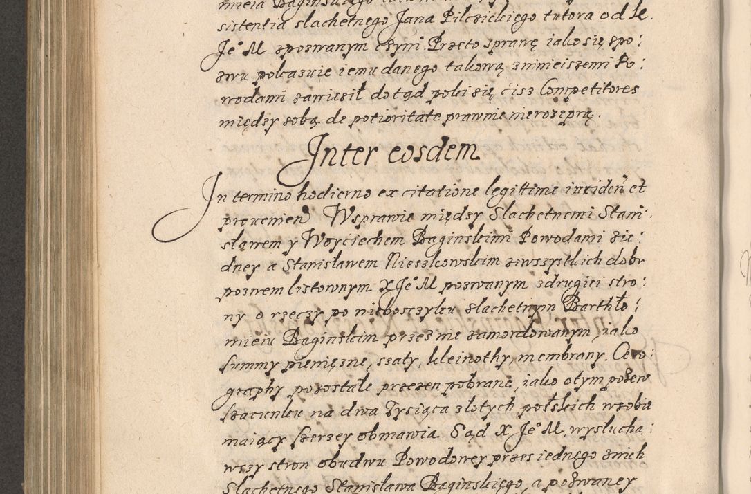 Zdjęcie nr 599 dla obiektu archiwalnego: Acta foris saecularis coram R. D. Bernardo Maciejowski, episcopo Cracoviensi, duce Severiensis ex annis 1600 - 1606.
