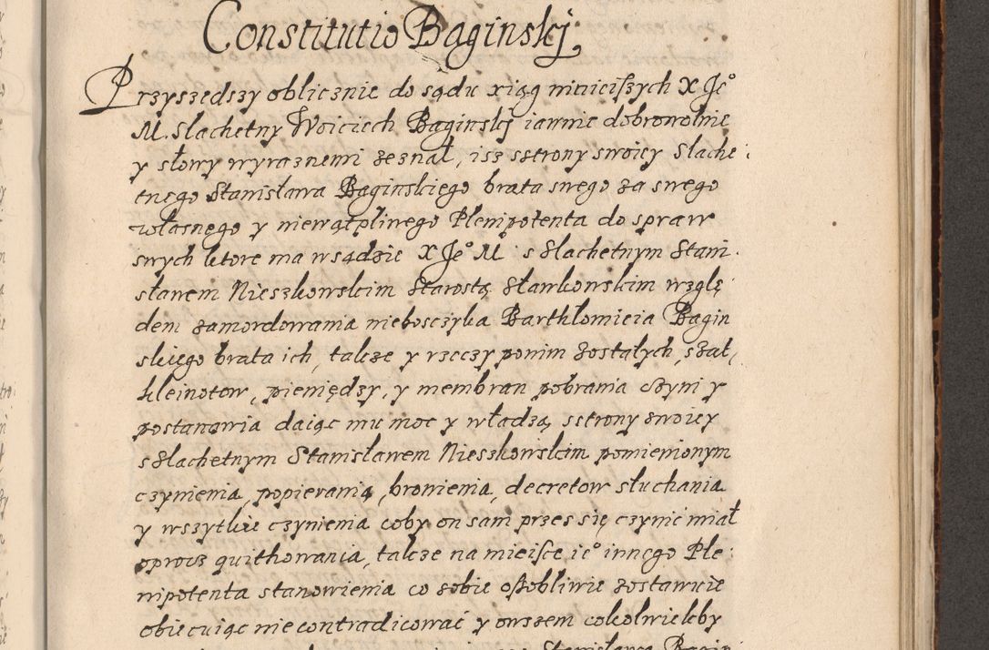 Zdjęcie nr 596 dla obiektu archiwalnego: Acta foris saecularis coram R. D. Bernardo Maciejowski, episcopo Cracoviensi, duce Severiensis ex annis 1600 - 1606.