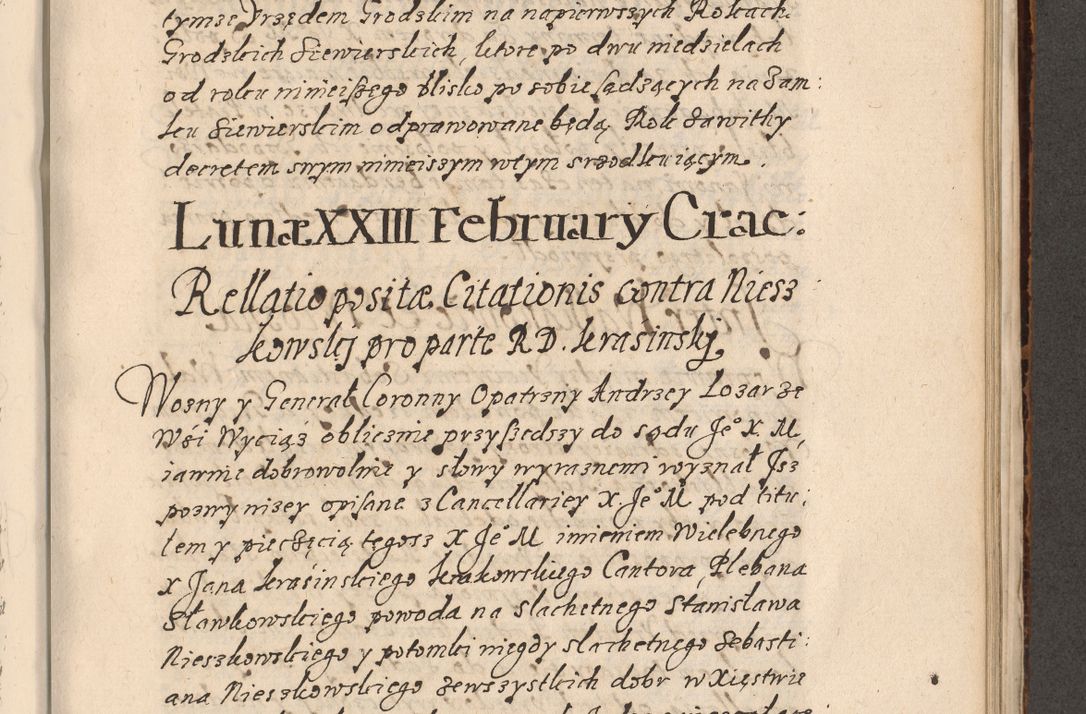 Zdjęcie nr 600 dla obiektu archiwalnego: Acta foris saecularis coram R. D. Bernardo Maciejowski, episcopo Cracoviensi, duce Severiensis ex annis 1600 - 1606.