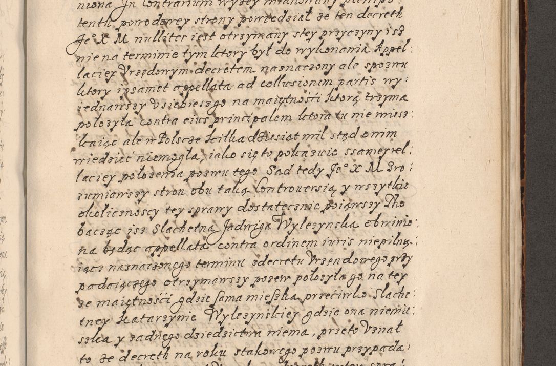 Zdjęcie nr 590 dla obiektu archiwalnego: Acta foris saecularis coram R. D. Bernardo Maciejowski, episcopo Cracoviensi, duce Severiensis ex annis 1600 - 1606.