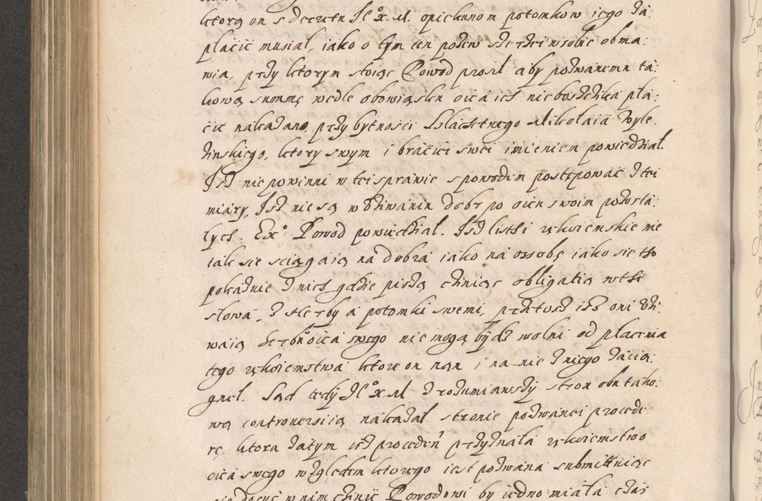 Zdjęcie nr 587 dla obiektu archiwalnego: Acta foris saecularis coram R. D. Bernardo Maciejowski, episcopo Cracoviensi, duce Severiensis ex annis 1600 - 1606.