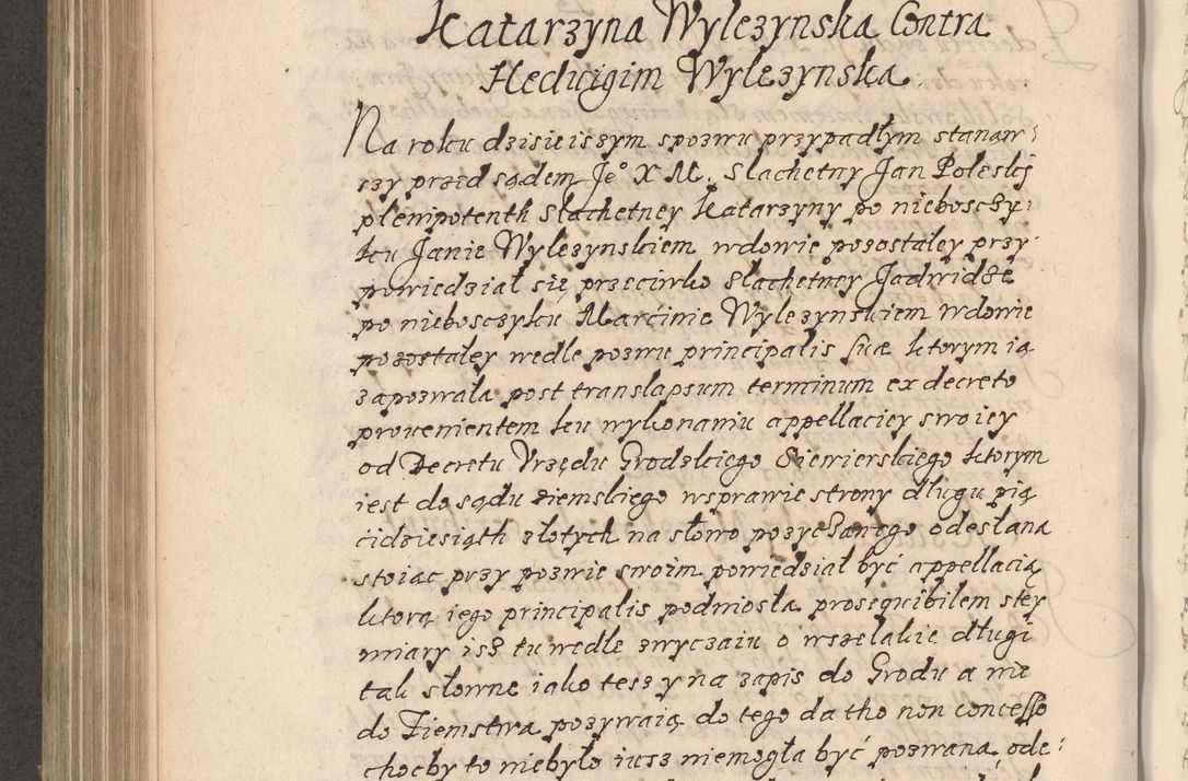 Zdjęcie nr 589 dla obiektu archiwalnego: Acta foris saecularis coram R. D. Bernardo Maciejowski, episcopo Cracoviensi, duce Severiensis ex annis 1600 - 1606.