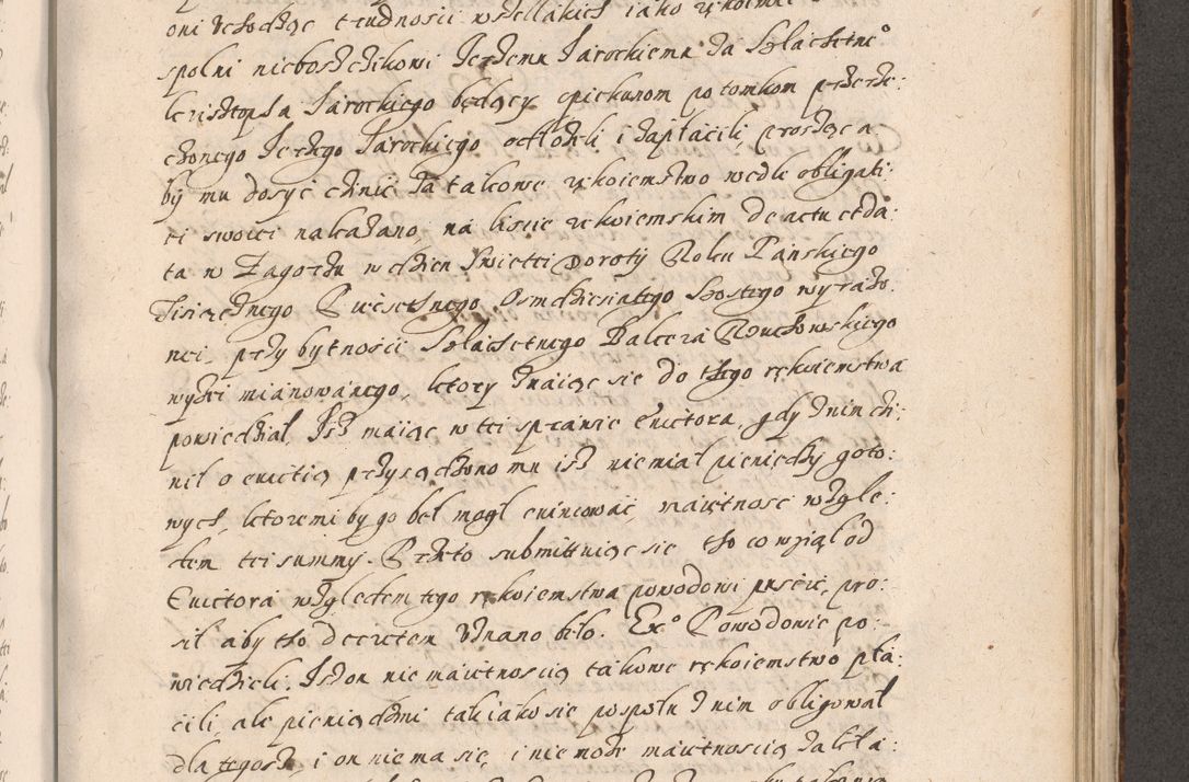 Zdjęcie nr 584 dla obiektu archiwalnego: Acta foris saecularis coram R. D. Bernardo Maciejowski, episcopo Cracoviensi, duce Severiensis ex annis 1600 - 1606.