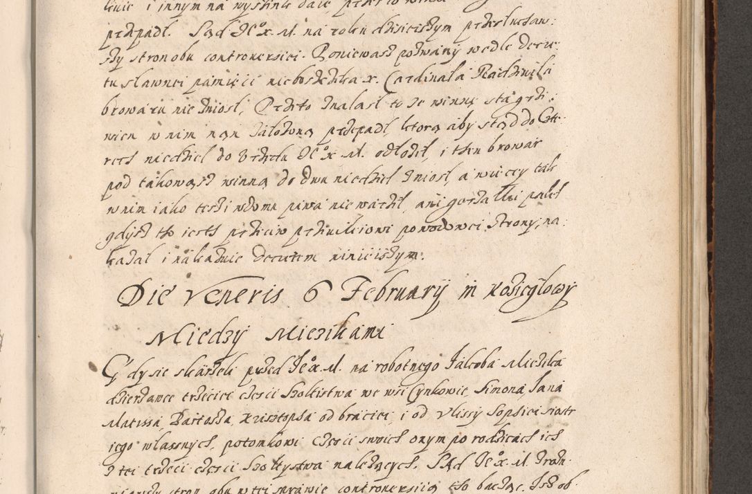 Zdjęcie nr 580 dla obiektu archiwalnego: Acta foris saecularis coram R. D. Bernardo Maciejowski, episcopo Cracoviensi, duce Severiensis ex annis 1600 - 1606.