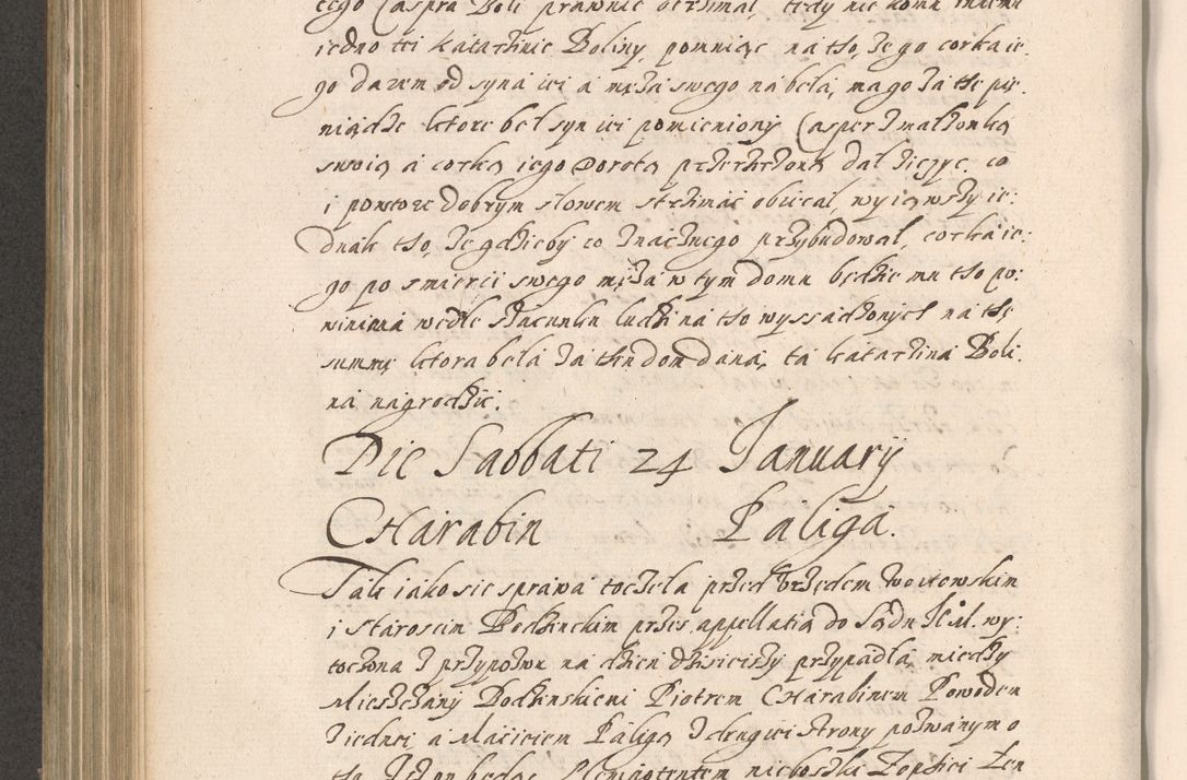 Zdjęcie nr 575 dla obiektu archiwalnego: Acta foris saecularis coram R. D. Bernardo Maciejowski, episcopo Cracoviensi, duce Severiensis ex annis 1600 - 1606.