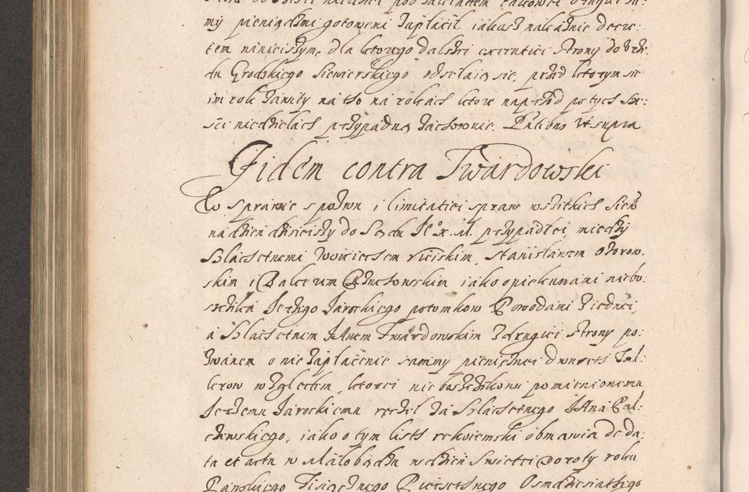 Zdjęcie nr 567 dla obiektu archiwalnego: Acta foris saecularis coram R. D. Bernardo Maciejowski, episcopo Cracoviensi, duce Severiensis ex annis 1600 - 1606.
