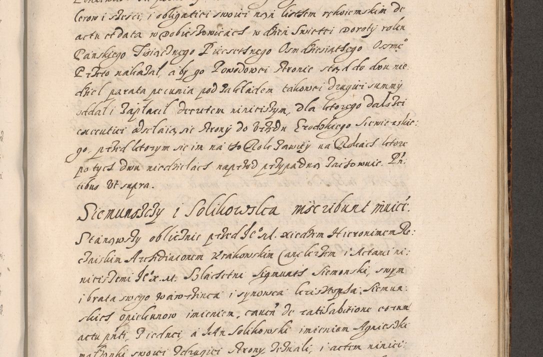 Zdjęcie nr 554 dla obiektu archiwalnego: Acta foris saecularis coram R. D. Bernardo Maciejowski, episcopo Cracoviensi, duce Severiensis ex annis 1600 - 1606.