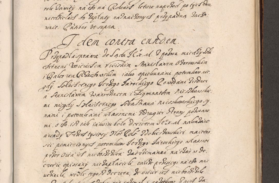 Zdjęcie nr 550 dla obiektu archiwalnego: Acta foris saecularis coram R. D. Bernardo Maciejowski, episcopo Cracoviensi, duce Severiensis ex annis 1600 - 1606.