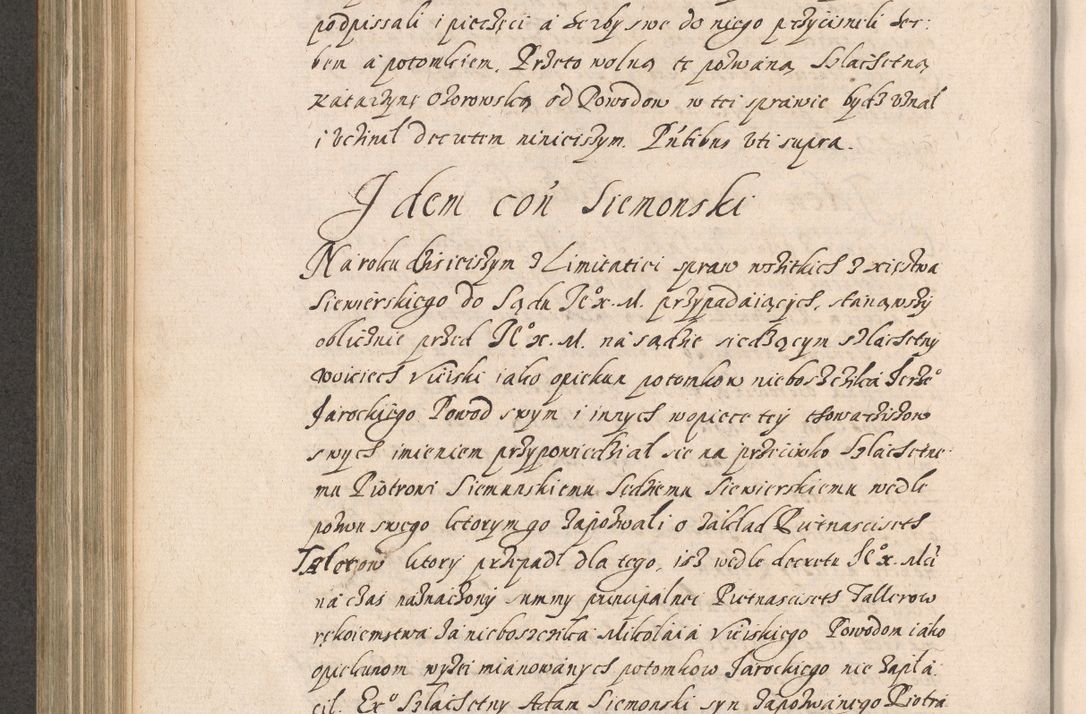 Zdjęcie nr 545 dla obiektu archiwalnego: Acta foris saecularis coram R. D. Bernardo Maciejowski, episcopo Cracoviensi, duce Severiensis ex annis 1600 - 1606.