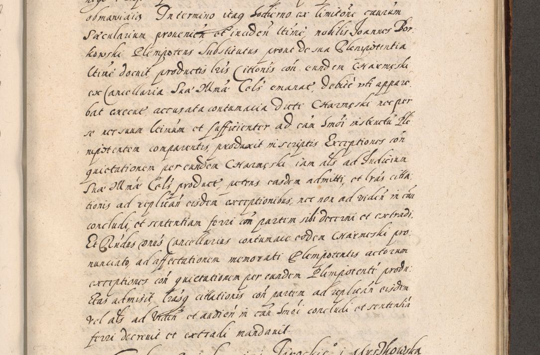 Zdjęcie nr 540 dla obiektu archiwalnego: Acta foris saecularis coram R. D. Bernardo Maciejowski, episcopo Cracoviensi, duce Severiensis ex annis 1600 - 1606.