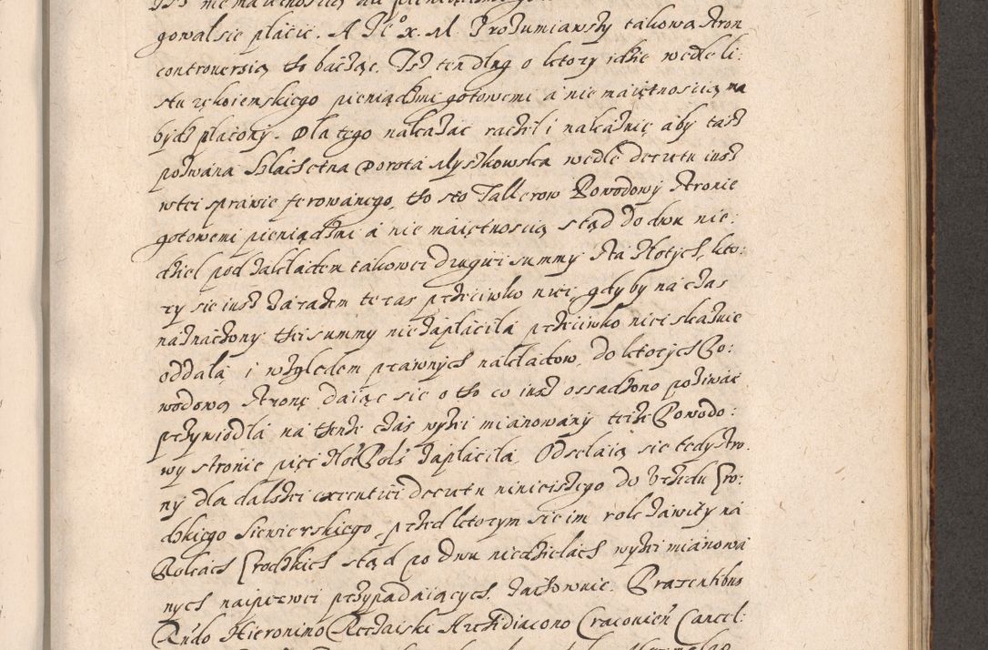 Zdjęcie nr 542 dla obiektu archiwalnego: Acta foris saecularis coram R. D. Bernardo Maciejowski, episcopo Cracoviensi, duce Severiensis ex annis 1600 - 1606.