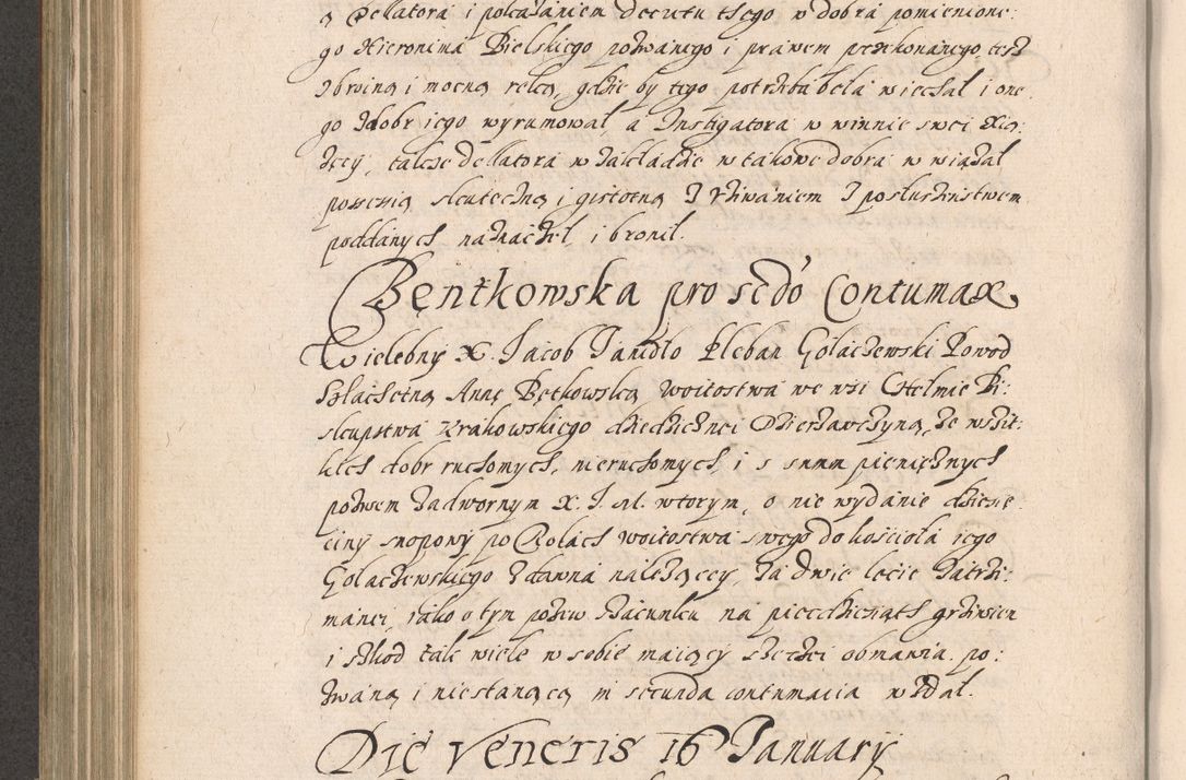Zdjęcie nr 539 dla obiektu archiwalnego: Acta foris saecularis coram R. D. Bernardo Maciejowski, episcopo Cracoviensi, duce Severiensis ex annis 1600 - 1606.