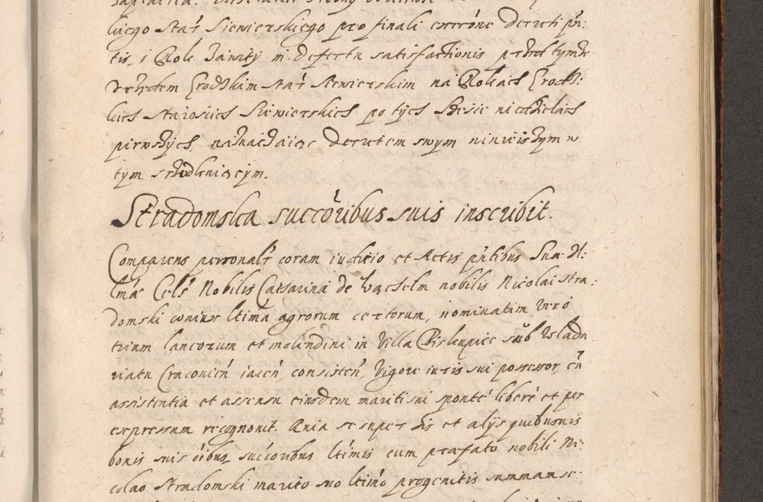 Zdjęcie nr 534 dla obiektu archiwalnego: Acta foris saecularis coram R. D. Bernardo Maciejowski, episcopo Cracoviensi, duce Severiensis ex annis 1600 - 1606.