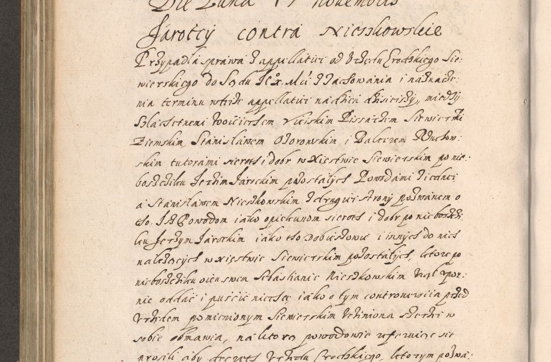 Zdjęcie nr 499 dla obiektu archiwalnego: Acta foris saecularis coram R. D. Bernardo Maciejowski, episcopo Cracoviensi, duce Severiensis ex annis 1600 - 1606.