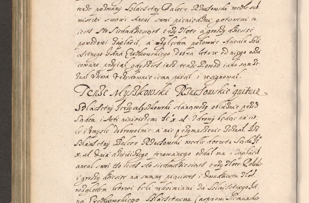 Zdjęcie nr 493 dla obiektu archiwalnego: Acta foris saecularis coram R. D. Bernardo Maciejowski, episcopo Cracoviensi, duce Severiensis ex annis 1600 - 1606.