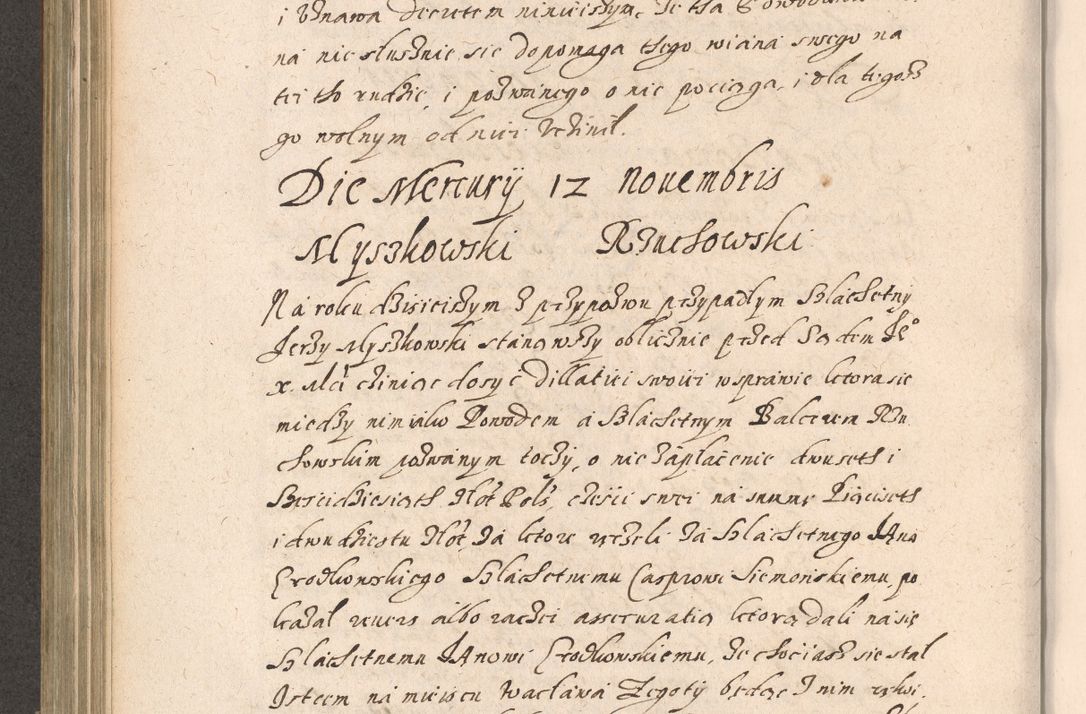 Zdjęcie nr 491 dla obiektu archiwalnego: Acta foris saecularis coram R. D. Bernardo Maciejowski, episcopo Cracoviensi, duce Severiensis ex annis 1600 - 1606.