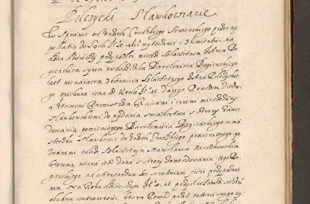 Zdjęcie nr 488 dla obiektu archiwalnego: Acta foris saecularis coram R. D. Bernardo Maciejowski, episcopo Cracoviensi, duce Severiensis ex annis 1600 - 1606.