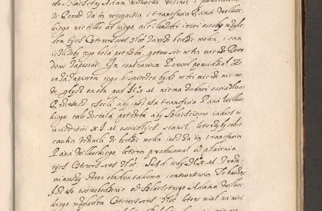 Zdjęcie nr 486 dla obiektu archiwalnego: Acta foris saecularis coram R. D. Bernardo Maciejowski, episcopo Cracoviensi, duce Severiensis ex annis 1600 - 1606.