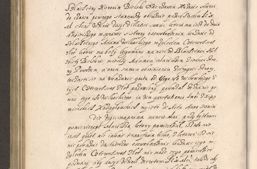 Zdjęcie nr 485 dla obiektu archiwalnego: Acta foris saecularis coram R. D. Bernardo Maciejowski, episcopo Cracoviensi, duce Severiensis ex annis 1600 - 1606.