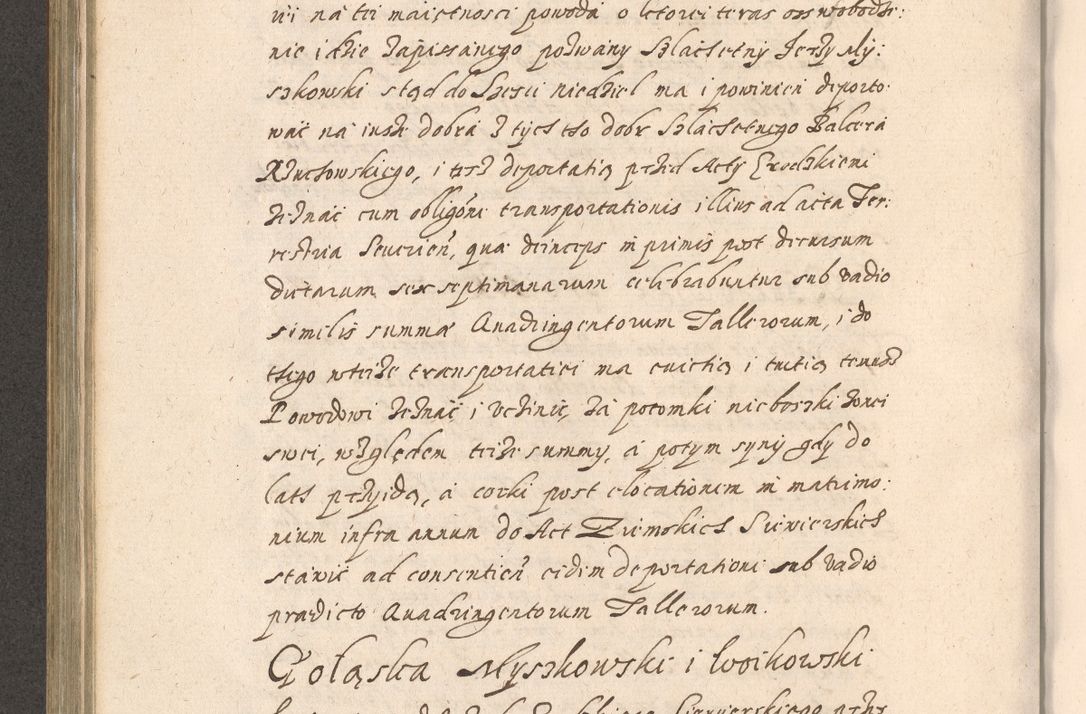 Zdjęcie nr 437 dla obiektu archiwalnego: Acta foris saecularis coram R. D. Bernardo Maciejowski, episcopo Cracoviensi, duce Severiensis ex annis 1600 - 1606.