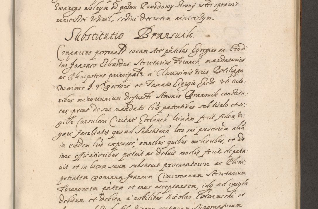 Zdjęcie nr 424 dla obiektu archiwalnego: Acta foris saecularis coram R. D. Bernardo Maciejowski, episcopo Cracoviensi, duce Severiensis ex annis 1600 - 1606.