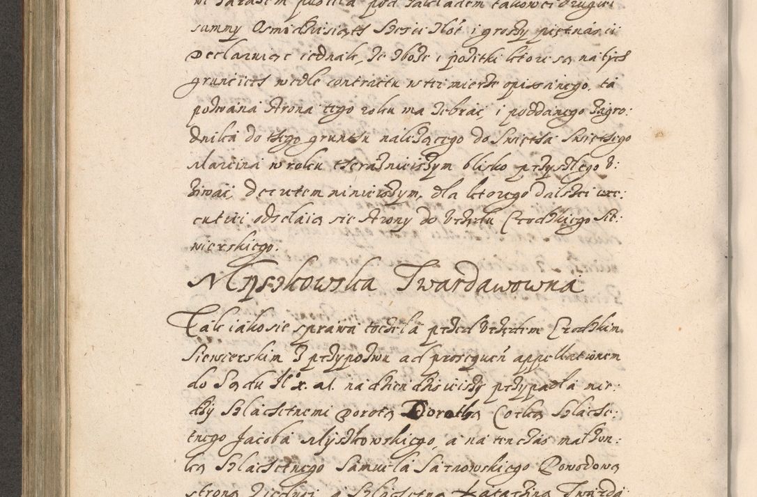Zdjęcie nr 421 dla obiektu archiwalnego: Acta foris saecularis coram R. D. Bernardo Maciejowski, episcopo Cracoviensi, duce Severiensis ex annis 1600 - 1606.