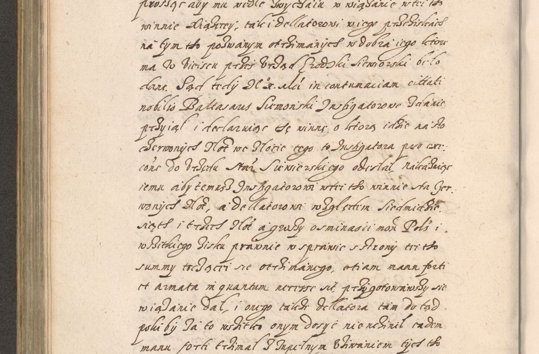Zdjęcie nr 415 dla obiektu archiwalnego: Acta foris saecularis coram R. D. Bernardo Maciejowski, episcopo Cracoviensi, duce Severiensis ex annis 1600 - 1606.
