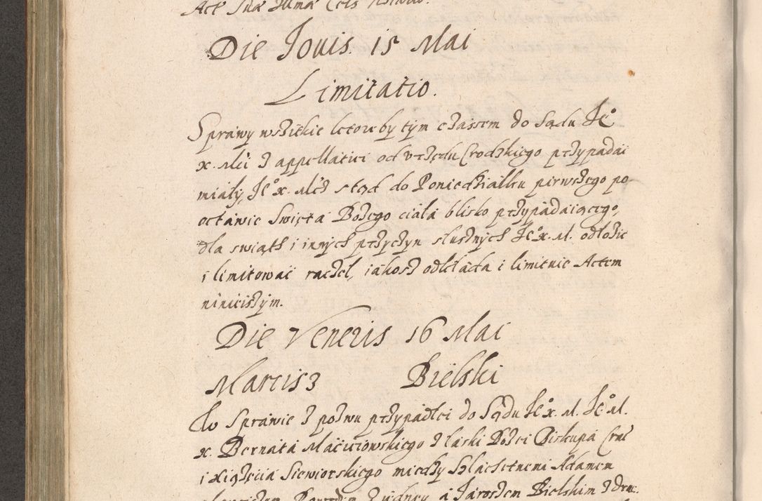 Zdjęcie nr 405 dla obiektu archiwalnego: Acta foris saecularis coram R. D. Bernardo Maciejowski, episcopo Cracoviensi, duce Severiensis ex annis 1600 - 1606.