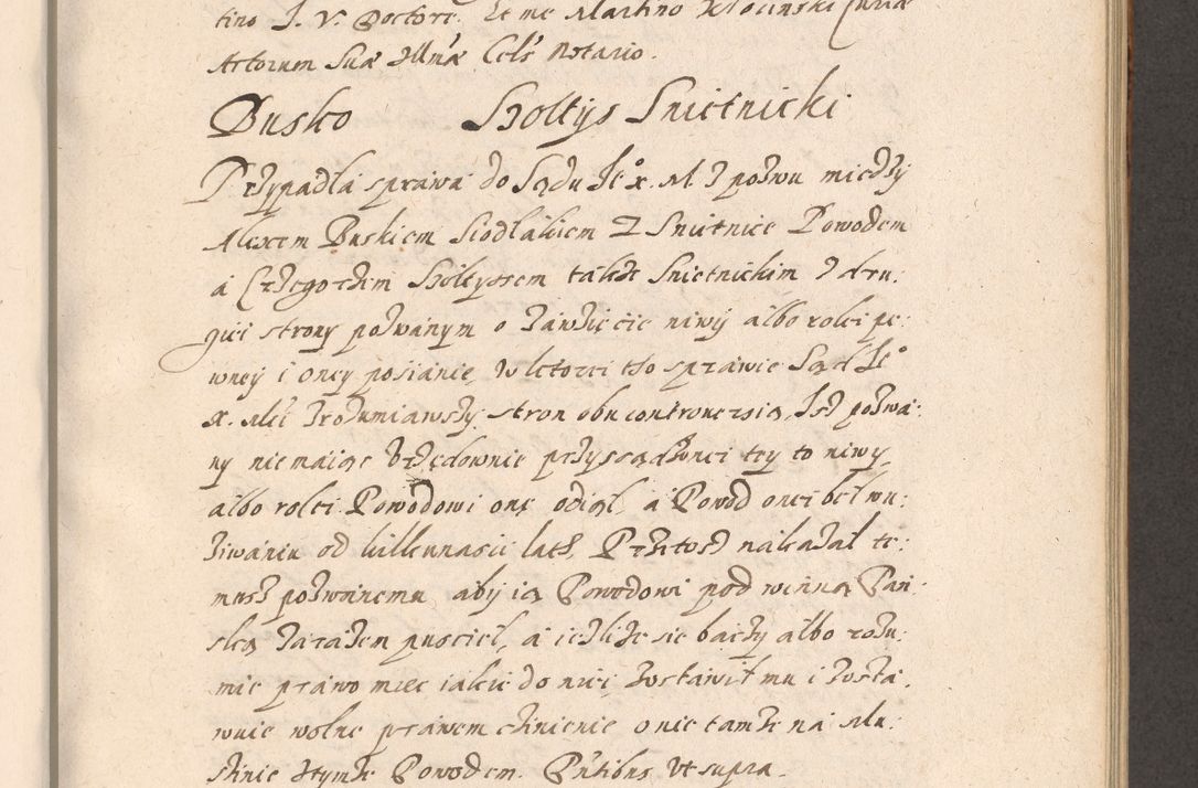 Zdjęcie nr 402 dla obiektu archiwalnego: Acta foris saecularis coram R. D. Bernardo Maciejowski, episcopo Cracoviensi, duce Severiensis ex annis 1600 - 1606.