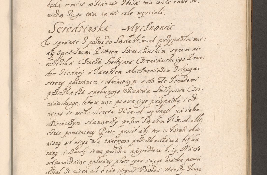 Zdjęcie nr 400 dla obiektu archiwalnego: Acta foris saecularis coram R. D. Bernardo Maciejowski, episcopo Cracoviensi, duce Severiensis ex annis 1600 - 1606.