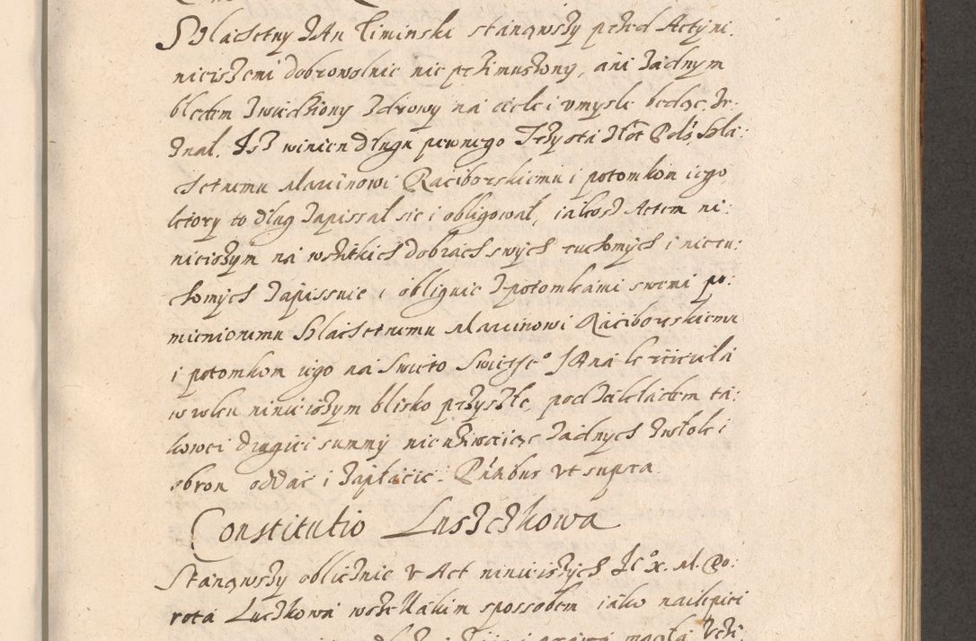 Zdjęcie nr 398 dla obiektu archiwalnego: Acta foris saecularis coram R. D. Bernardo Maciejowski, episcopo Cracoviensi, duce Severiensis ex annis 1600 - 1606.