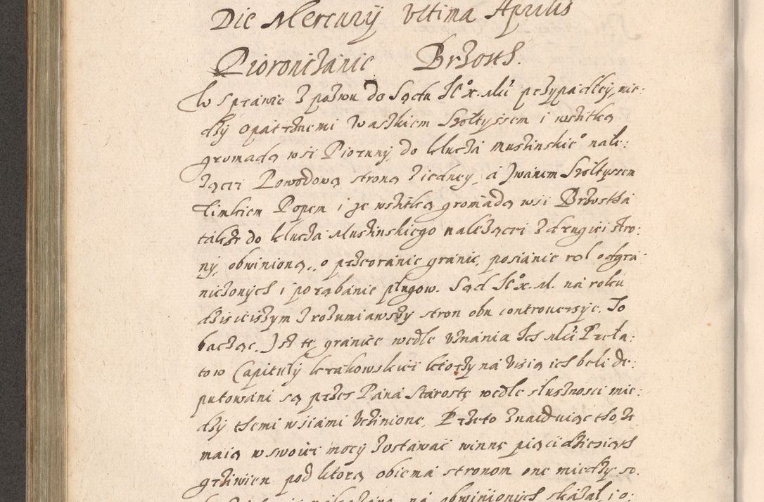 Zdjęcie nr 399 dla obiektu archiwalnego: Acta foris saecularis coram R. D. Bernardo Maciejowski, episcopo Cracoviensi, duce Severiensis ex annis 1600 - 1606.
