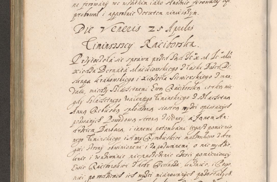 Zdjęcie nr 393 dla obiektu archiwalnego: Acta foris saecularis coram R. D. Bernardo Maciejowski, episcopo Cracoviensi, duce Severiensis ex annis 1600 - 1606.