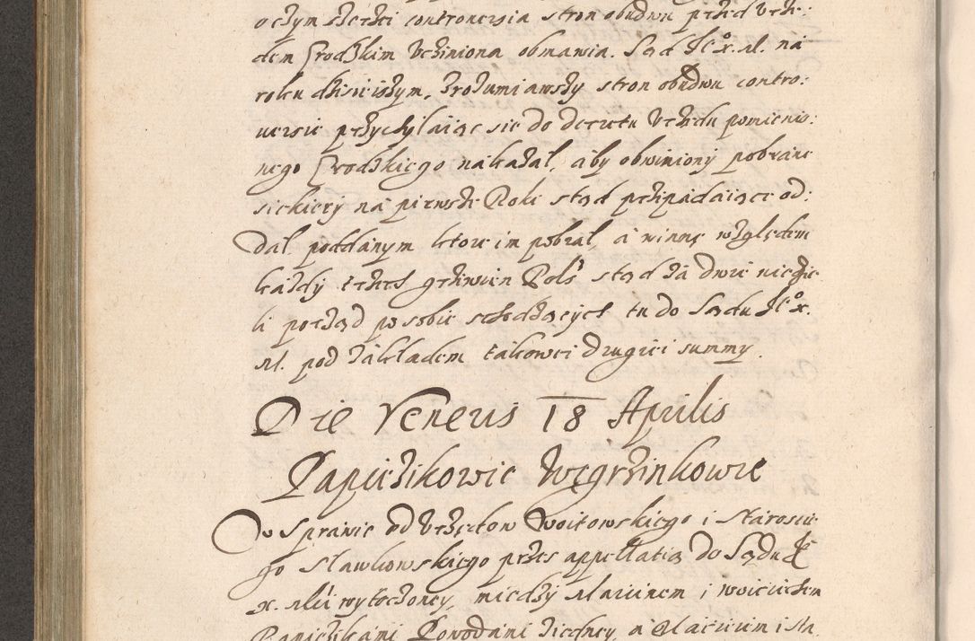 Zdjęcie nr 391 dla obiektu archiwalnego: Acta foris saecularis coram R. D. Bernardo Maciejowski, episcopo Cracoviensi, duce Severiensis ex annis 1600 - 1606.