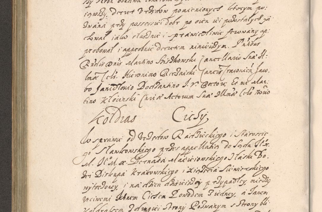 Zdjęcie nr 387 dla obiektu archiwalnego: Acta foris saecularis coram R. D. Bernardo Maciejowski, episcopo Cracoviensi, duce Severiensis ex annis 1600 - 1606.