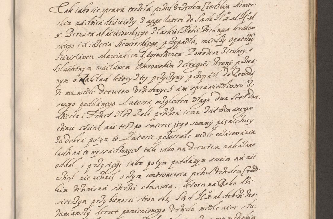 Zdjęcie nr 374 dla obiektu archiwalnego: Acta foris saecularis coram R. D. Bernardo Maciejowski, episcopo Cracoviensi, duce Severiensis ex annis 1600 - 1606.