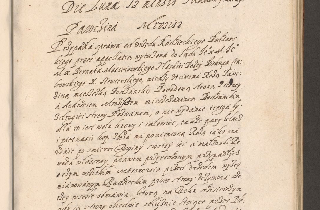 Zdjęcie nr 364 dla obiektu archiwalnego: Acta foris saecularis coram R. D. Bernardo Maciejowski, episcopo Cracoviensi, duce Severiensis ex annis 1600 - 1606.