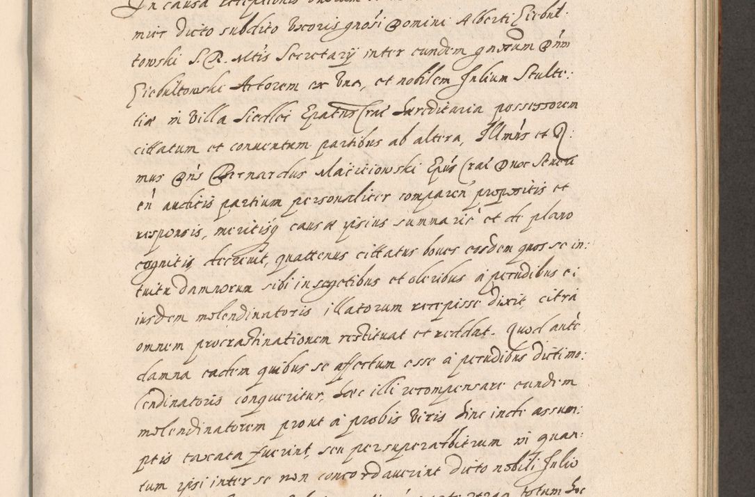Zdjęcie nr 350 dla obiektu archiwalnego: Acta foris saecularis coram R. D. Bernardo Maciejowski, episcopo Cracoviensi, duce Severiensis ex annis 1600 - 1606.