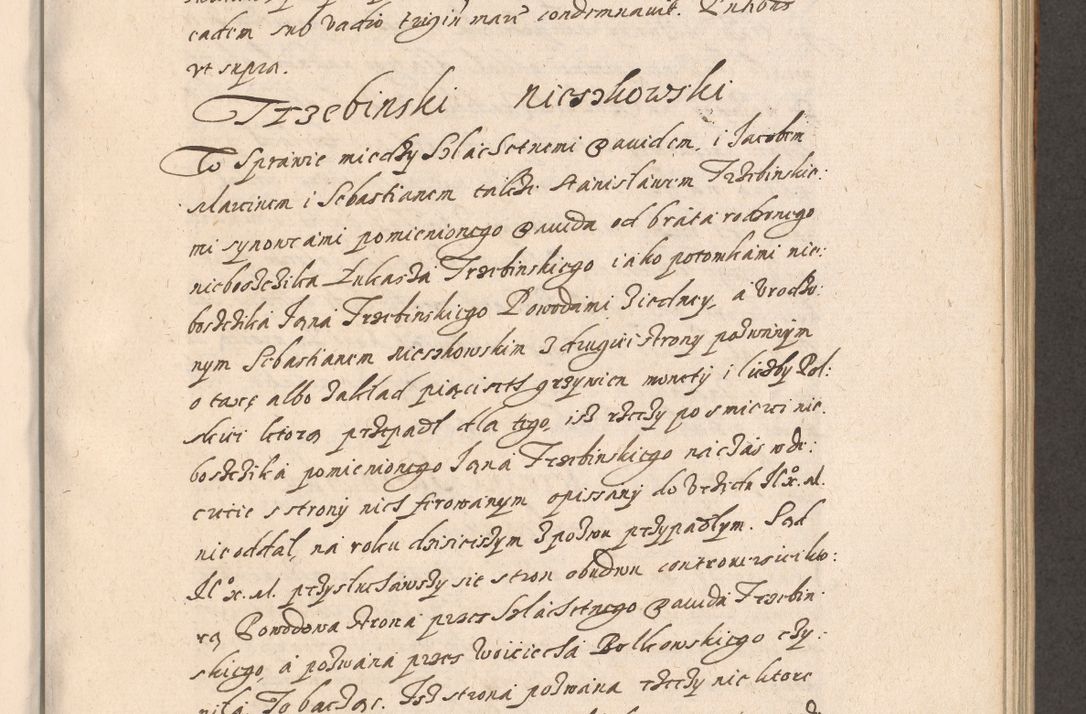 Zdjęcie nr 340 dla obiektu archiwalnego: Acta foris saecularis coram R. D. Bernardo Maciejowski, episcopo Cracoviensi, duce Severiensis ex annis 1600 - 1606.